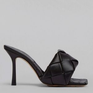 Bottega Veneta Women's Heels Size 12 (42) The Lido Sandals